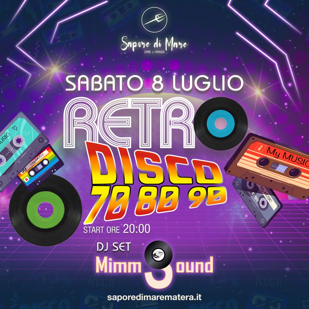 RETRO NIGHT with Mimmo Sound